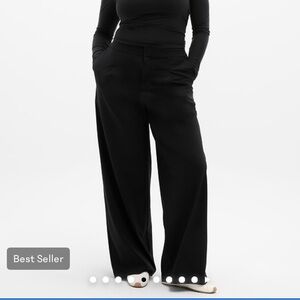 Athleta Black Pinnacle Wide-Leg Trouser | sz. 6